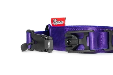 Halsband Fidlock®-Magnetverschluss mit Griff - lila